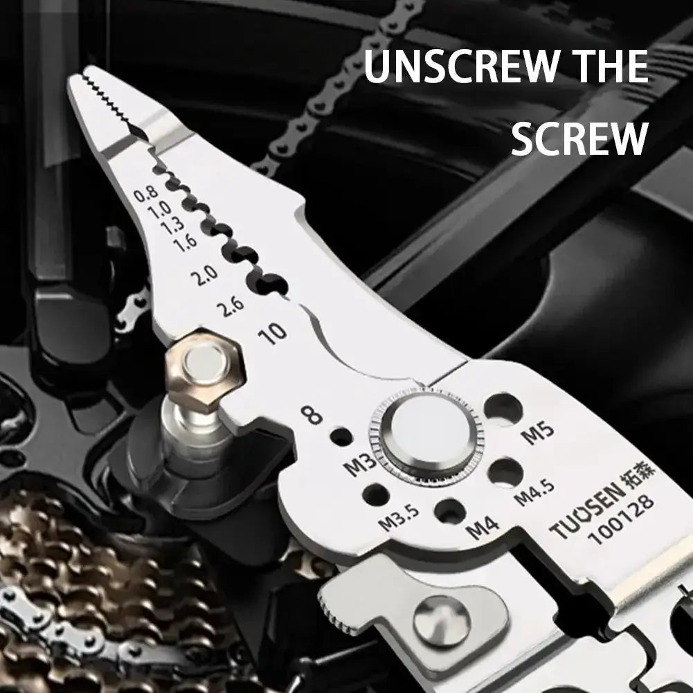 Crimping Cable Cutter And Automatic Wire Stripper Tool