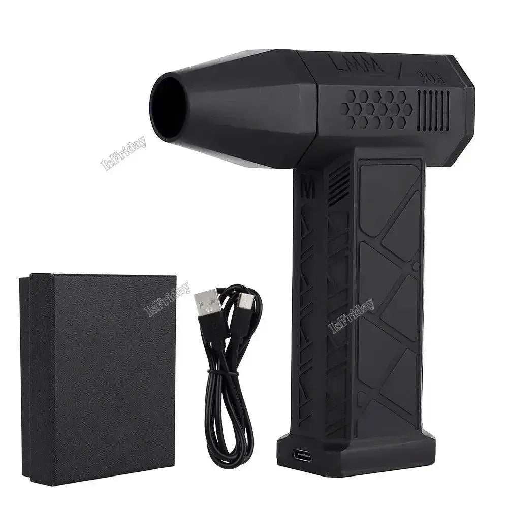 Industrial Duct Fan for Pros Fast Drying — Black