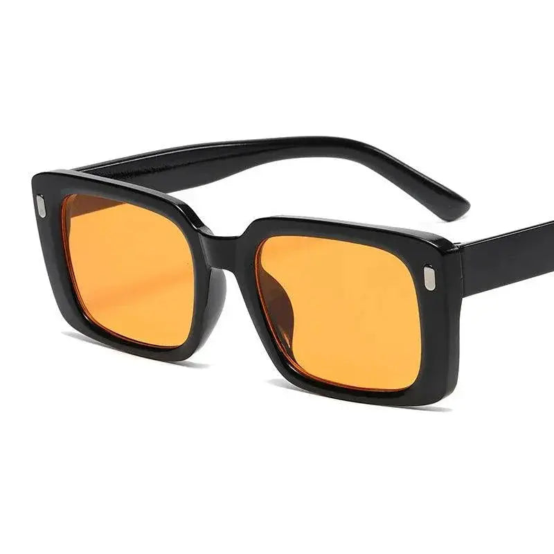 Retro Vintage Square Sunglasses For Women Designer Eyewear