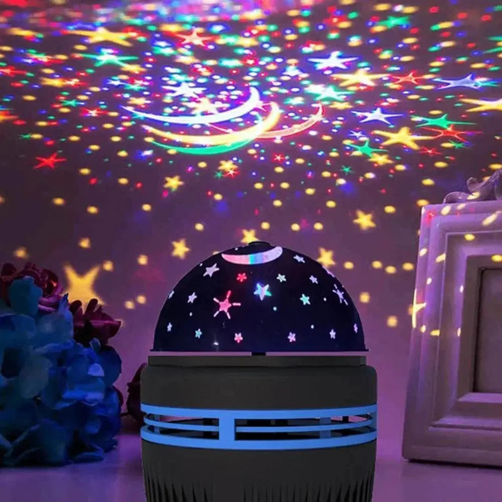 Magical Star Projector Lamp For Cosmic Night Sky Projection