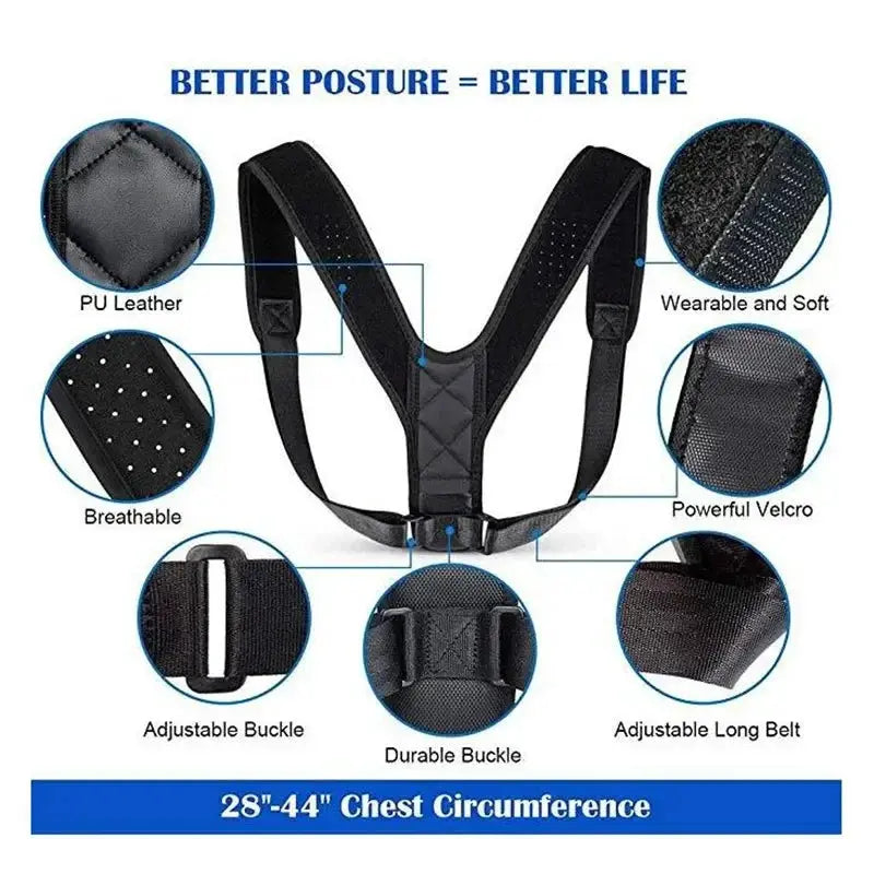 Posture Corrector Body Shaper Corset For Adults And Kids