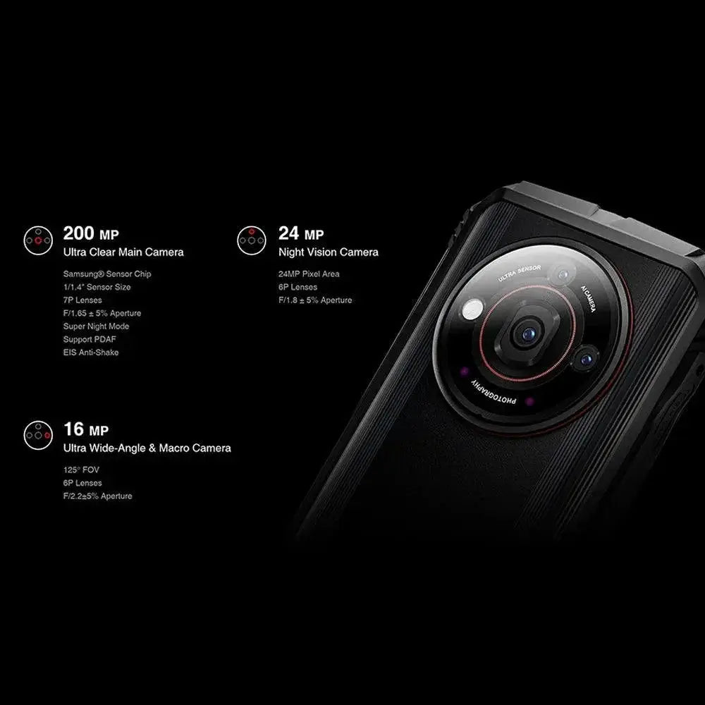 V30 Pro Rugged Smartphone 10800mAh 5G FHD Display