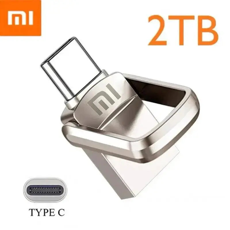 USB Flash Drive High Speed 2TB Portable Storage Solution