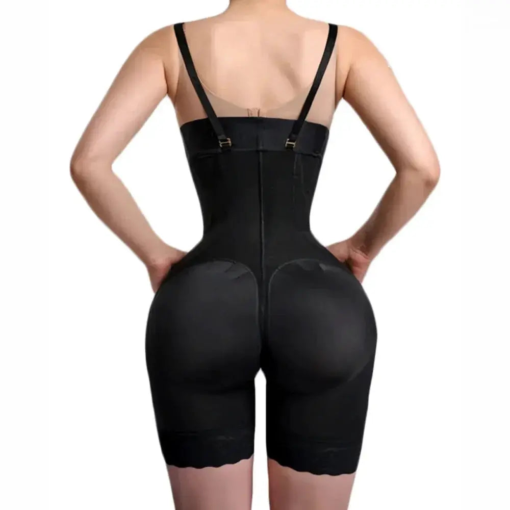 High Waist Shapewear Pants with Adjustable Straps for Women