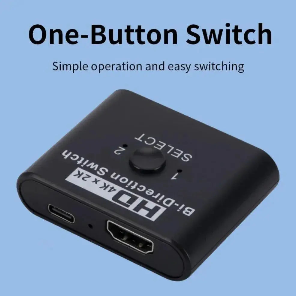 Bi-Directional HDMI Switch For Seamless 4K Video Solution