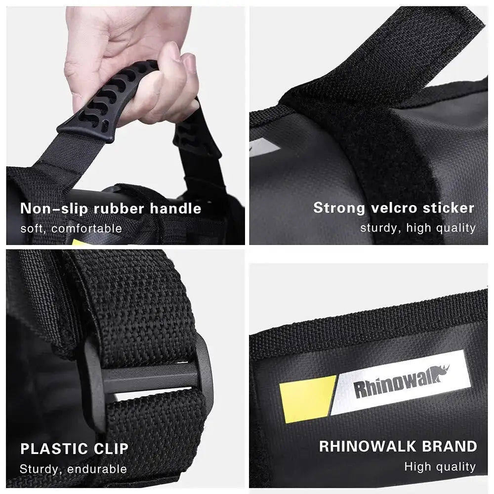 Rhinowalk Hand Carrying Handle Strap for Folding Bike Kick Scooter Electric Scooter Carry Strap with Non-slip Rubber Handle