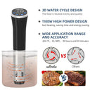 Wancle 1100W Sous Vide Cooker LCD Touch Immersion Circulator