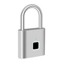Smart Portable Fingerprint Usb Charging Padlock