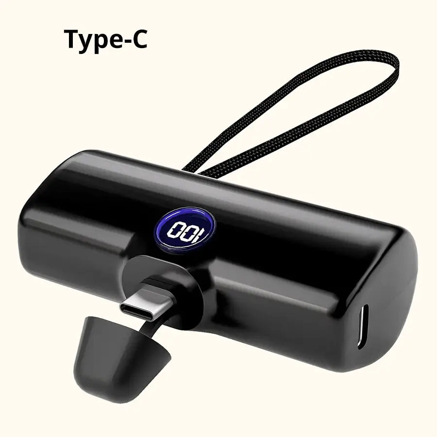 Mini Power Bank - Fast Charge With Led -  product image