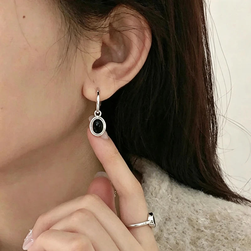 Sterling Silver Earrings Piercing Vintage