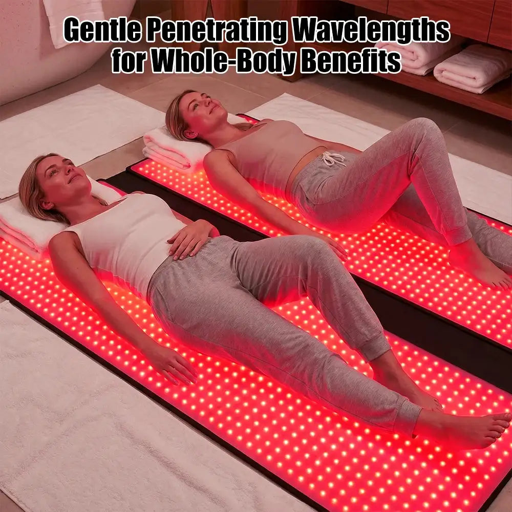 Full Body Red Light Therapy Sleeping Bag - 63inch 660nm&850nm Infrared Pod Dual Control Timer, 3 Modes & 5 Power Levels - Wellness Gift for Mom, Dad, Loved Ones & Colleagues