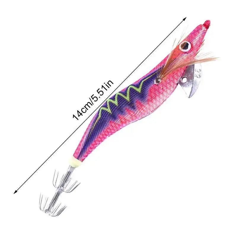 Luminous Squid Lure ABS 20g Squid Jig Bait For Fishing