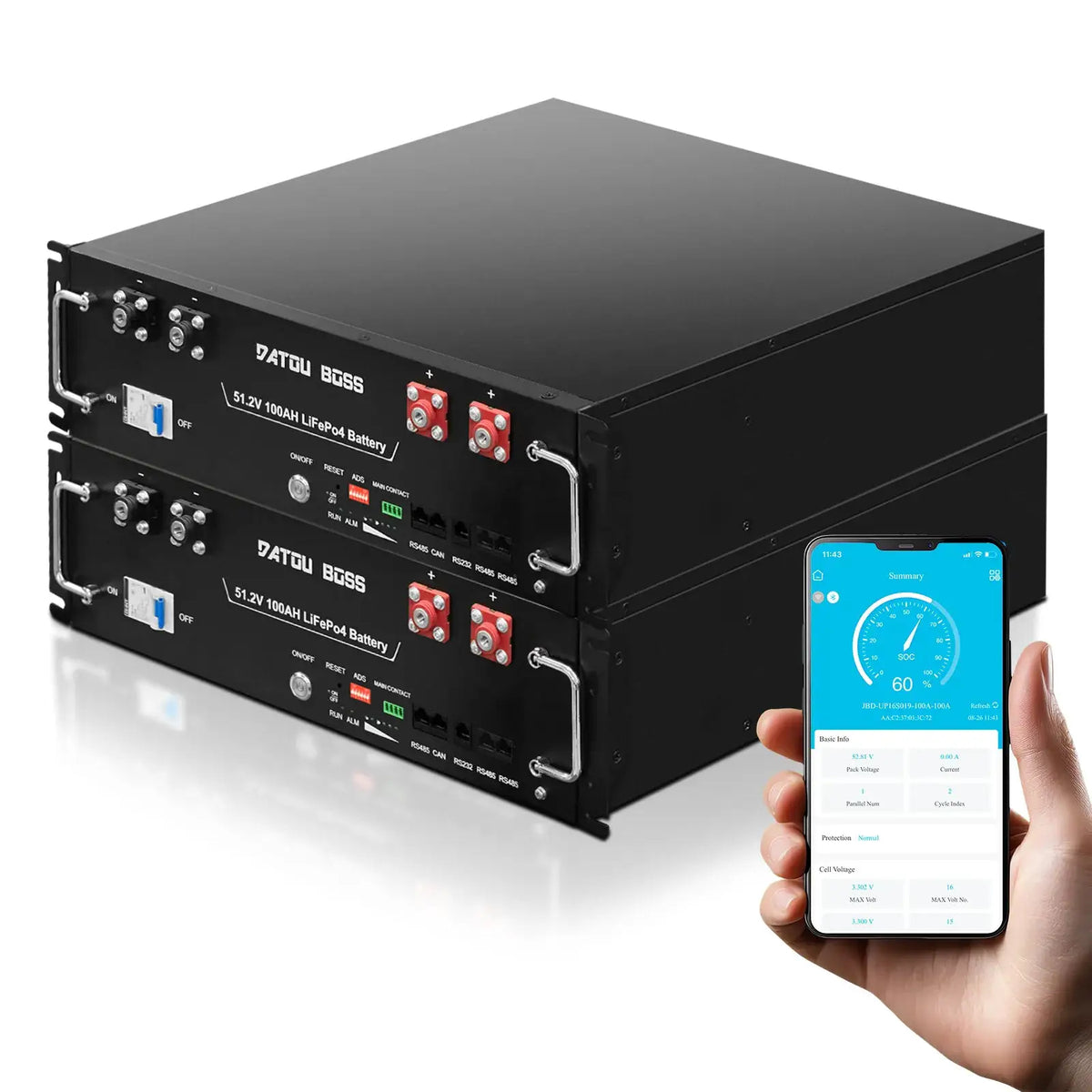 Datouboss Solar Battery — product view 10