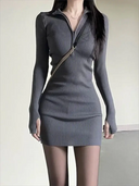 Women Bodycon Dress Night Out - Sleek