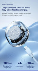 New T8 TWS Wireless Bluetooth Headset 5.3 Earbuds Bass