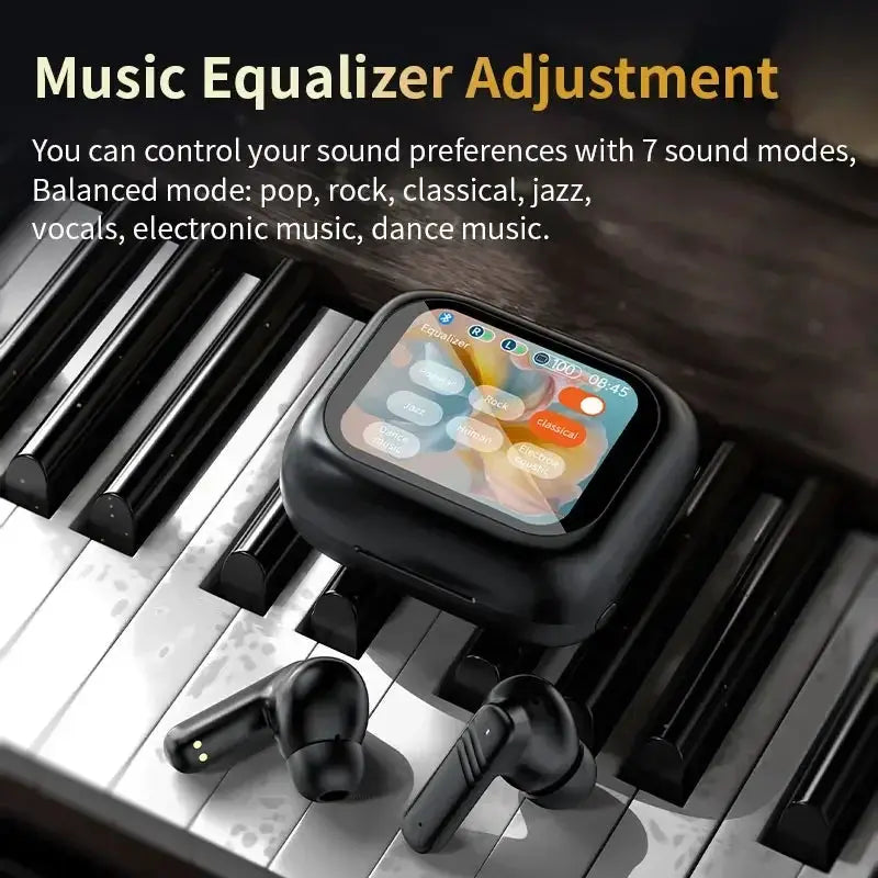 Trend M6 Touch Screen Wireless Earphone TWS Charging Case