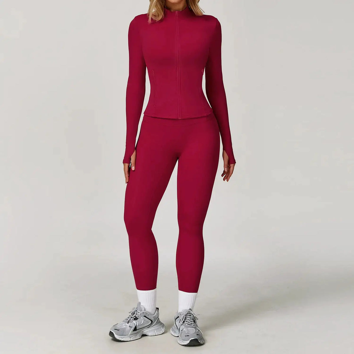 Yoga Set Women Breathable Quick Dry Tracksuit — product view 16