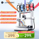 ANYCUBIC Kobra X 3D Printer 600mm/s Max Print Speed 2x Time&Materail Saving Built In 4Color Printing Automatic leveling Printer