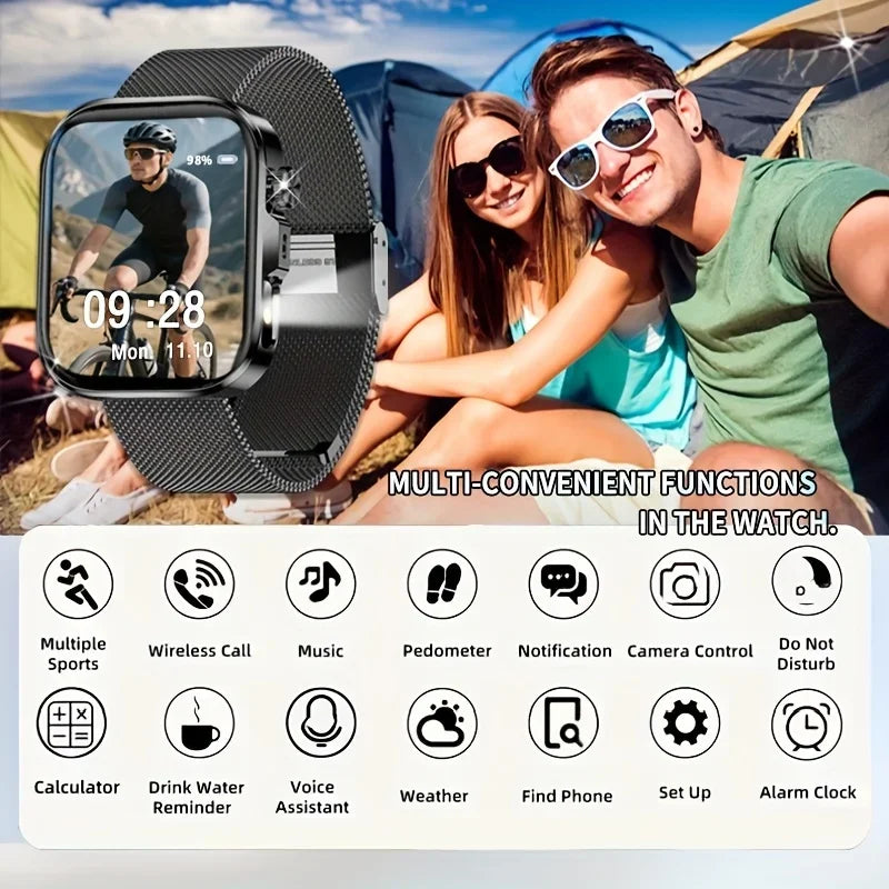 HD Full-touch Smartwatch Wireless Calling