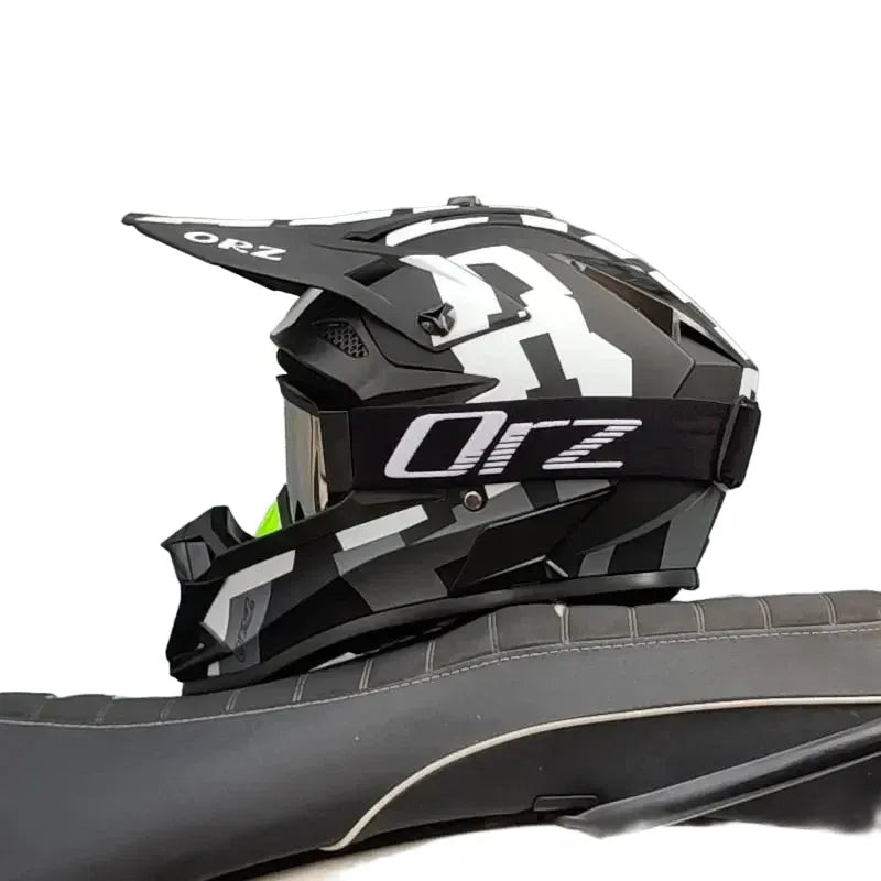 DOT Full Face Motorcycle Helmet off Road — product view 1