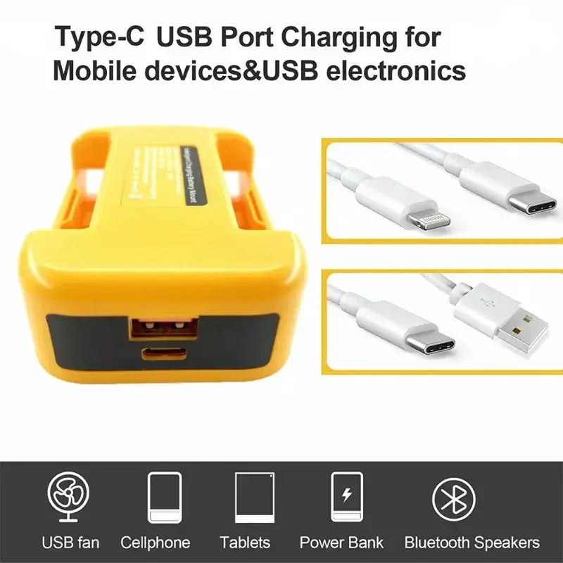 Dual-Output Battery Adapter for Makita — product view 20