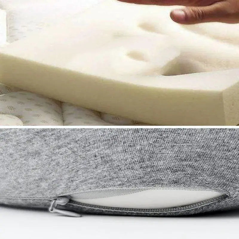 Ergonomic Travel Neck Pillow Premium Memory Foam Comfort