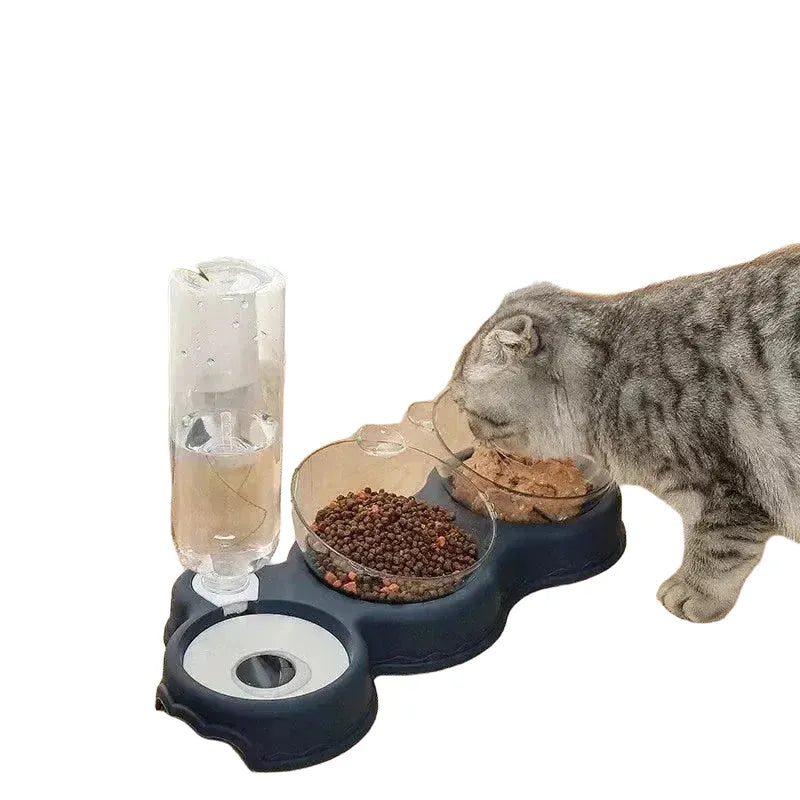 Effortless Cat Feeder With Water Fountain — product view 1