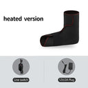 Electric Heating Foot Cover Heating Pad Foot Wrap Home Relax Relieve Fatigue Wellness Protector Vibration Massage Ankle Comfort