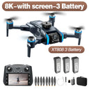 XT808 MAX GPS Drone Screen