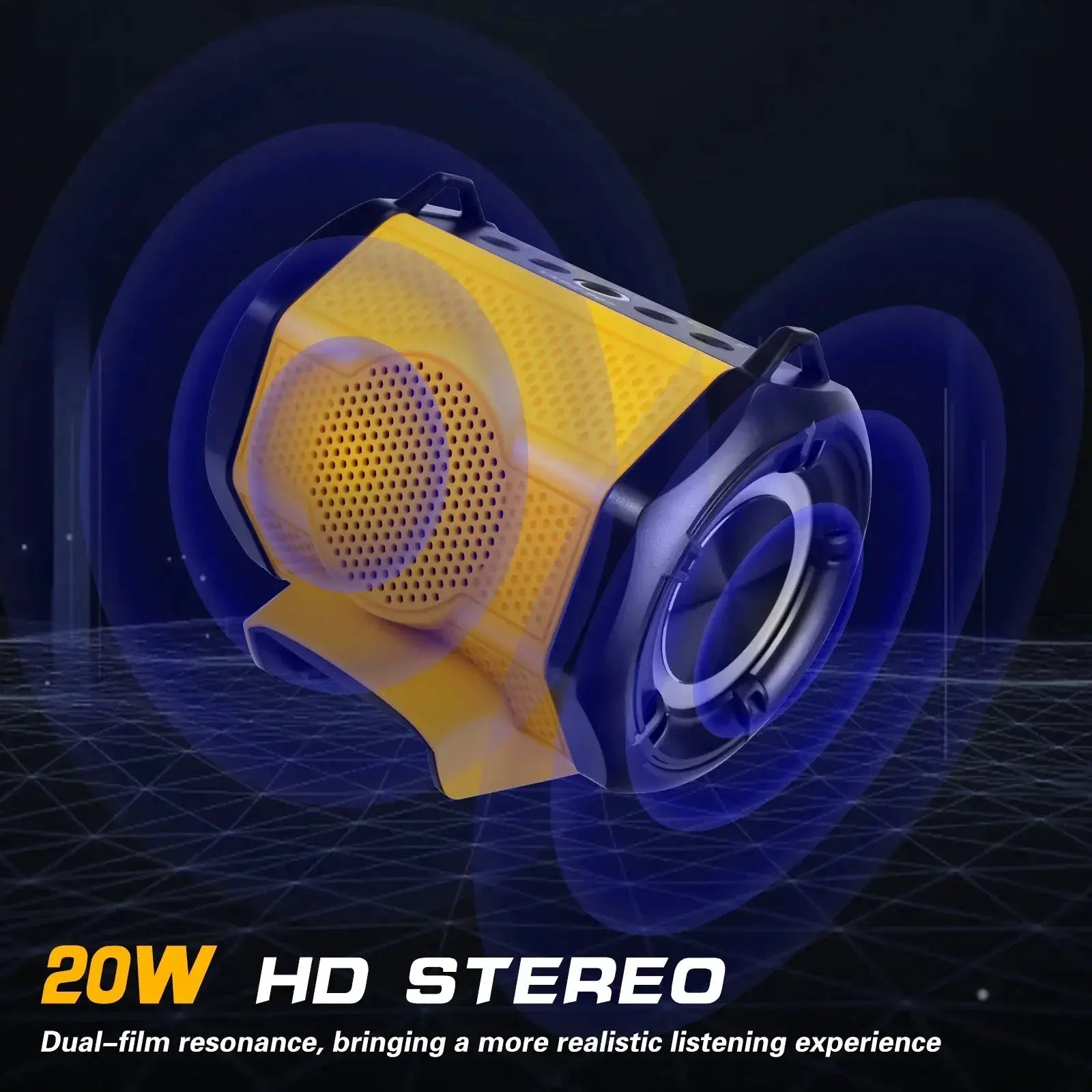 Cordless Bluetooth Speaker With USB Type C Port Portable