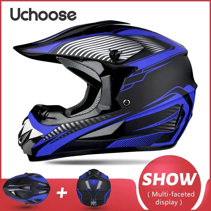 Kids Motocross Motorcycle Helmet — product view 20