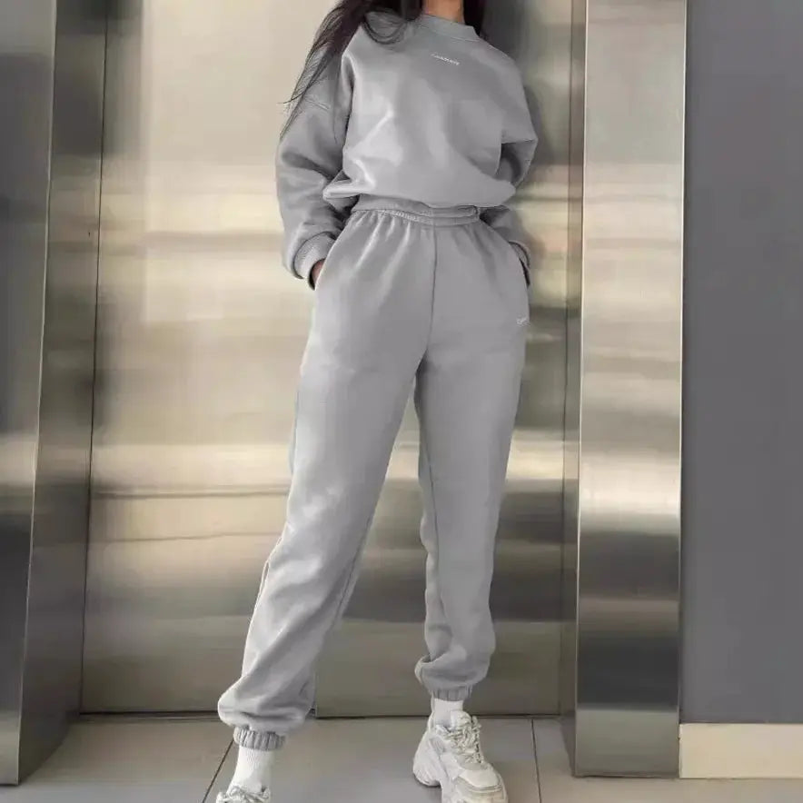 Women Hoodies and Pants Set Two Piece Sweatshirt Tracksuit