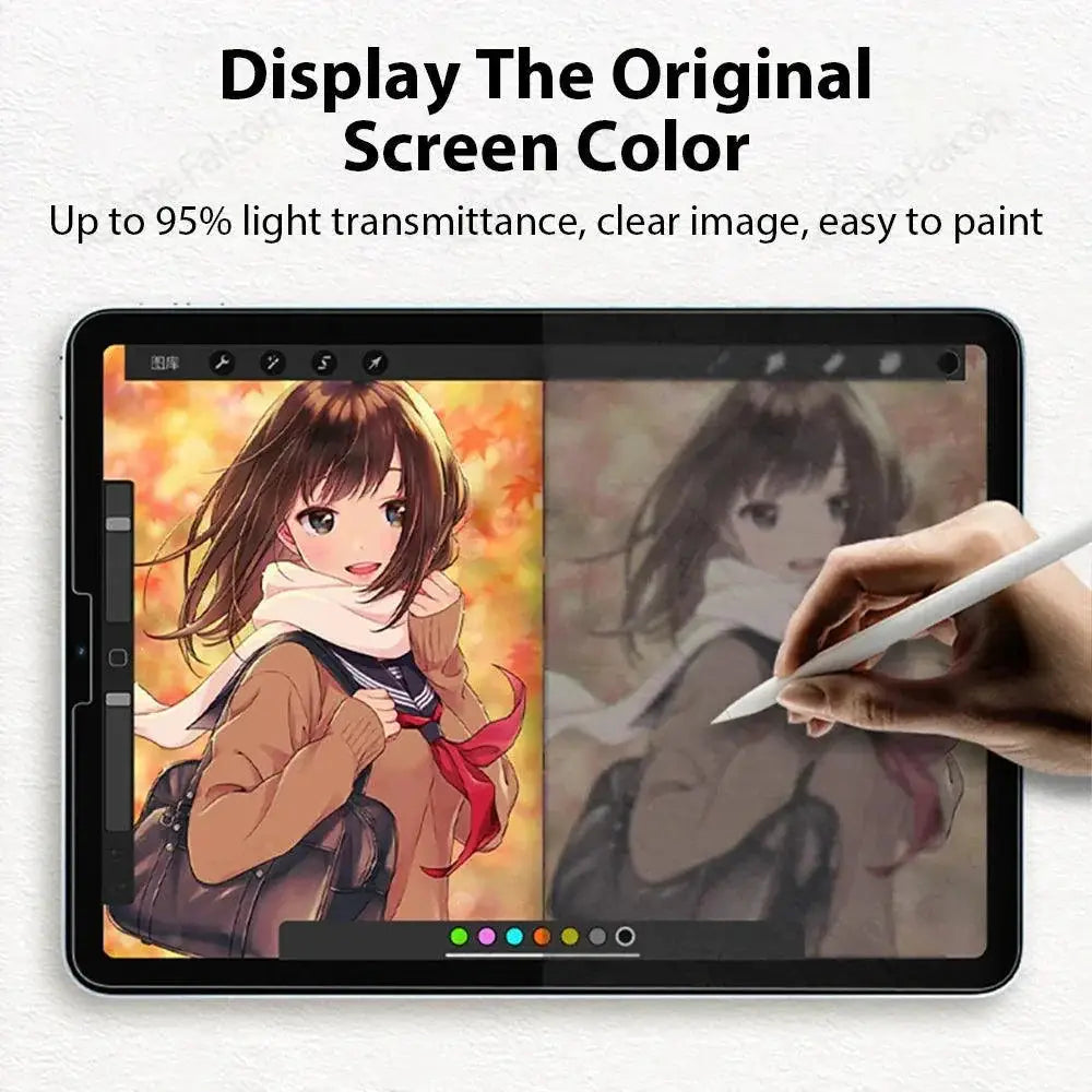 Matte Paper Screen Protector for iPad with Protection