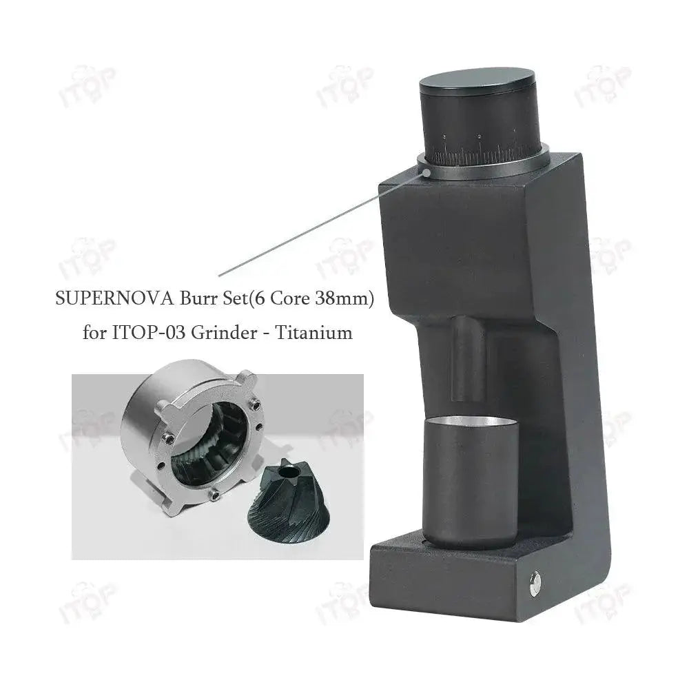 ITOP Electric Coffee Grinder Six Core Burr Grinder — product view 15