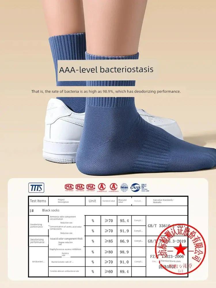 Ultimate Comfort Mens Thick Cotton Socks Moisture Wicking