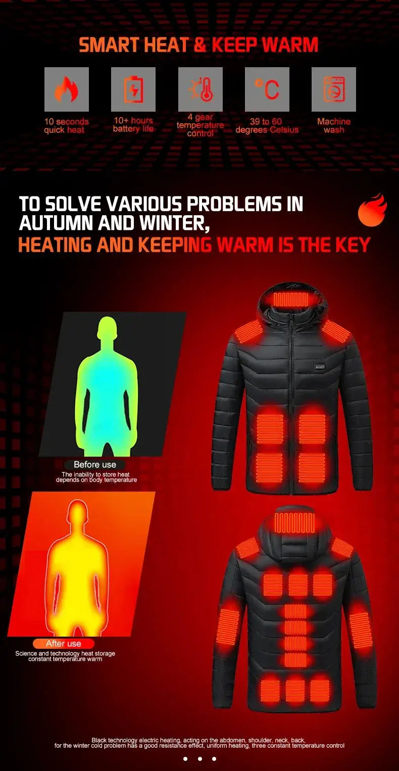 Todwarm Heated Jacket for Riders — product view 11