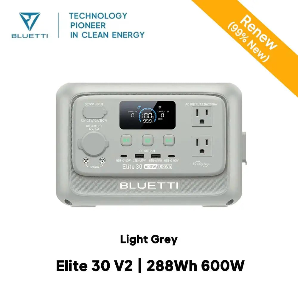 Renew】BLUETTI Elite Portable Power Station Peak Large — product view 10