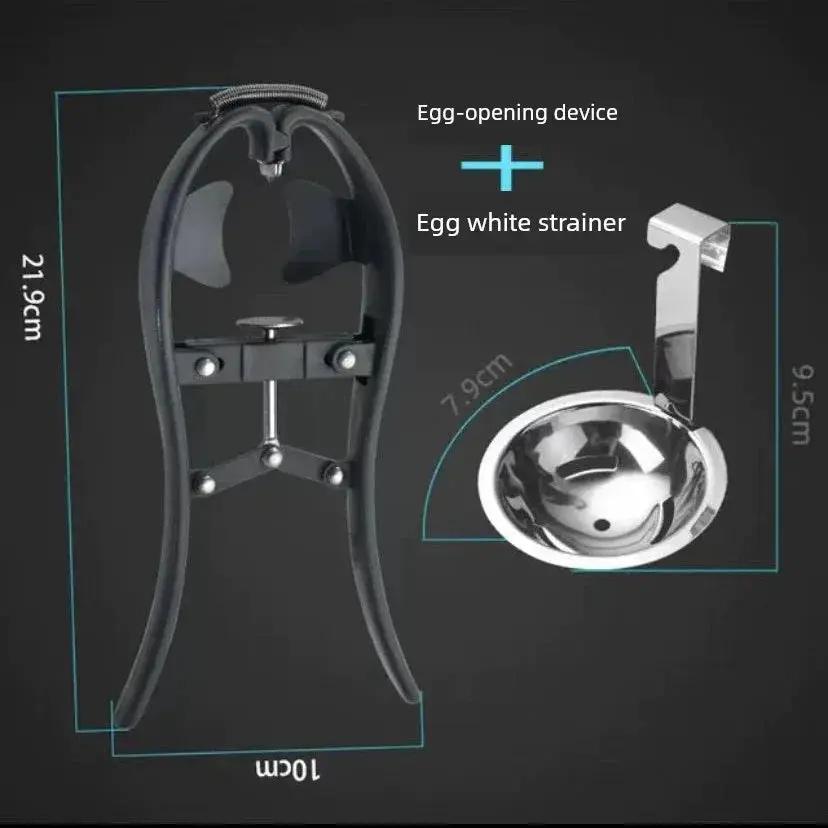 Multi Functional Two In One Egg Opener Kitchen Tool Gadget