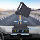 Solar TPMS System for Real-Time Driver Alerts