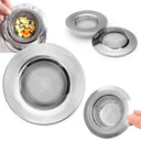 Stainless Steel Sink Mesh - No More Clogged Drains