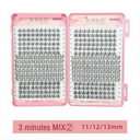 Soft Eyelash Extension Clusters for Pros