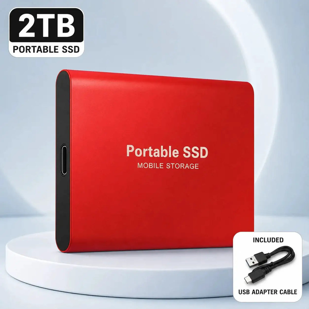 External Hard Drive Portable SSD USB Type-C Fast Transfer — product view 14