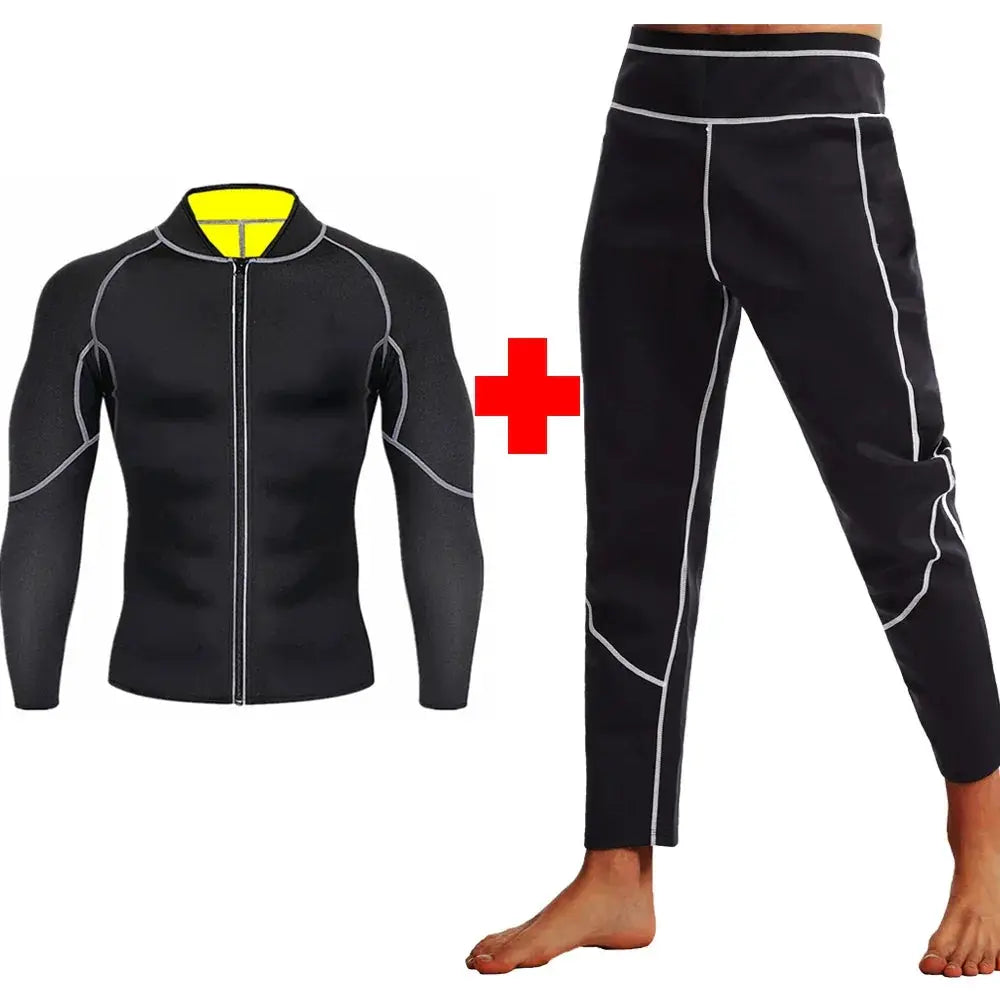 Calorie Burn Sauna Suit for Men Workouts — product view 8