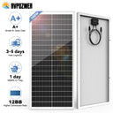 Rvpozwer 12.8V Rigid Solar Panel