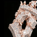 Iced Out Crown Rose Thorn