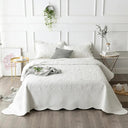 1/3pc Luxury Euro Style Bedspread Cotton Filling Summer Blanket