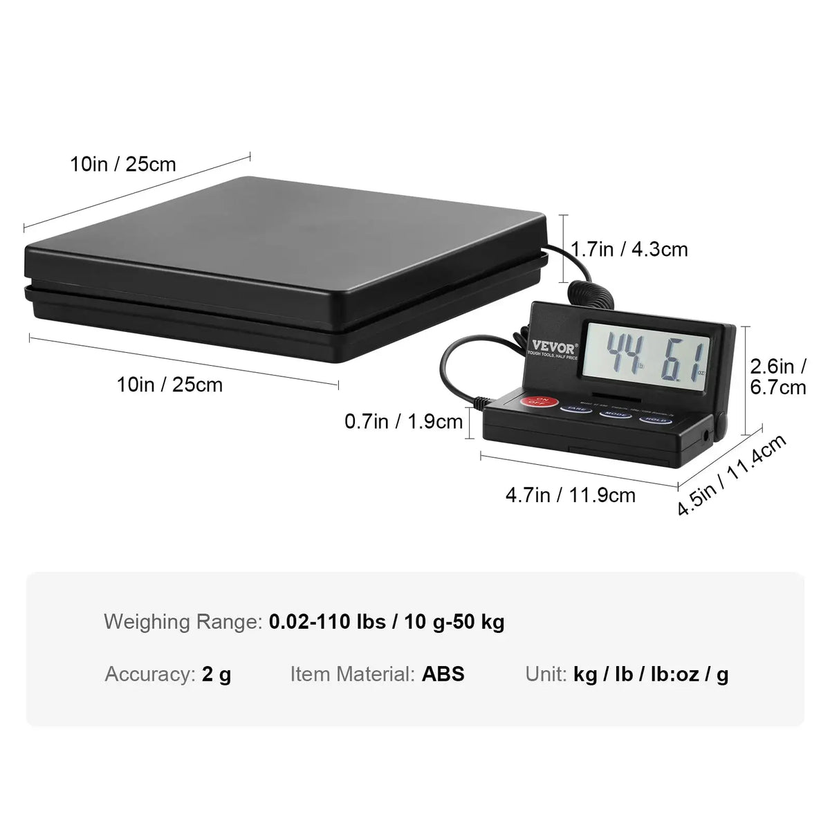 SucceBuy Digital Postal Scale Lbs — product image 7