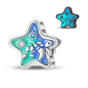 Sterling Silver Charm Summer Beach