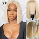 UNice Sleek Lace Front Bob Wig Effortless Elegance Glam