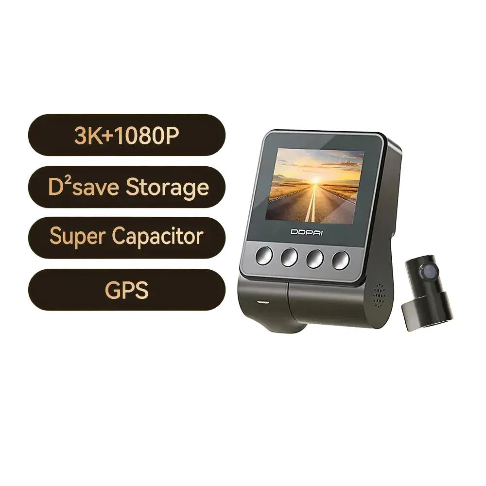 Dash Cam - Qhd Wifi Gps Tracker - Z40 DUAL No TF card product image